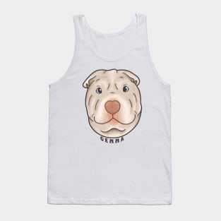 Gemma with Name Cartoonish Art Tank Top